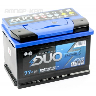 Аккумулятор DUO POWER 6СТ-77.0 L3