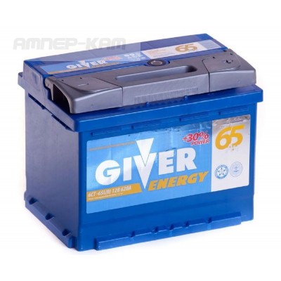 Аккумулятор GIVER ENERGY 6СТ -65.0