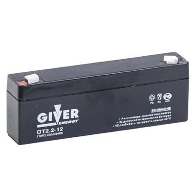 Аккумулятор GIVER ENERGY OT 12V/2.2 Ач