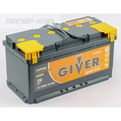 Аккумулятор GIVER HYBRID 6CT -100.0