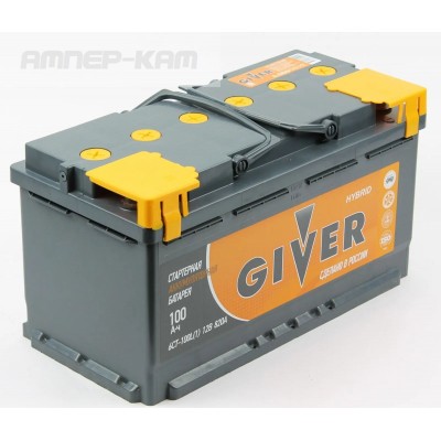 Аккумулятор GIVER HYBRID 6CT -100.1