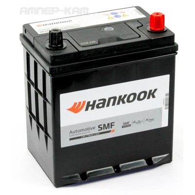 Аккумулятор HANKOOK 6СТ-40.0 (44B19FL)   тонк.кл./бортик