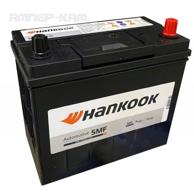 Аккумулятор HANKOOK 6СТ-45.0 (55B24L) тонк.кл.