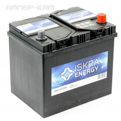 Аккумулятор ISKRA ENERGY 6СТ-60.0 (560 412 051) яп.ст