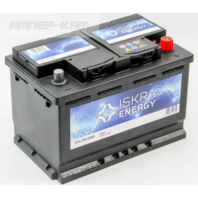 Аккумулятор ISKRA ENERGY 6СТ-74.0 (574 104 068)