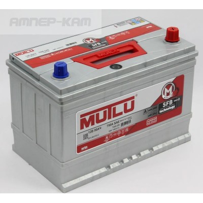 Аккумулятор Mutlu SFB M2 6СТ-90.0 (105D31FL) бортик