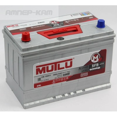 Аккумулятор Mutlu SFB M3 6СТ-100.1 (115D31FR) бортик