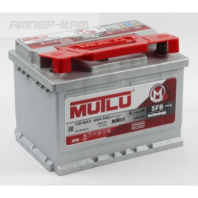 Аккумулятор Mutlu SFB M3 6СТ-60.0 низкий