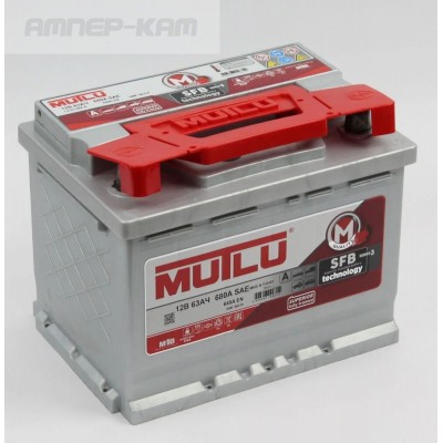 Аккумулятор Mutlu SFB M3 6СТ-63.0 низкий