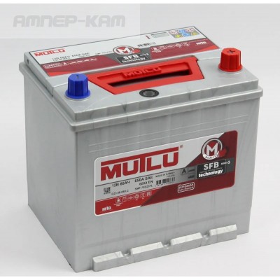 Аккумулятор Mutlu SFB M3 6СТ-68.0 (70D23FL) бортик