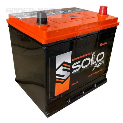 Аккумулятор SOLO PREMIUM Asia 6СТ-65.0 L3 (75D23L)