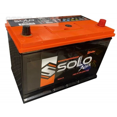 Аккумулятор SOLO PREMIUM  Asia 6СТ-90.0 LЗ (115D31L)