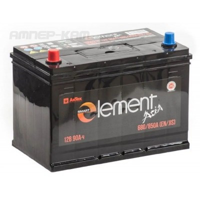 Аккумулятор Smart ELEMENT Asia 6СТ-90.1 LЗ (105D31R)