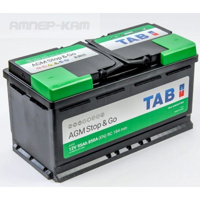 Аккумулятор TAB AGM Stop&Go 6СТ-95.0