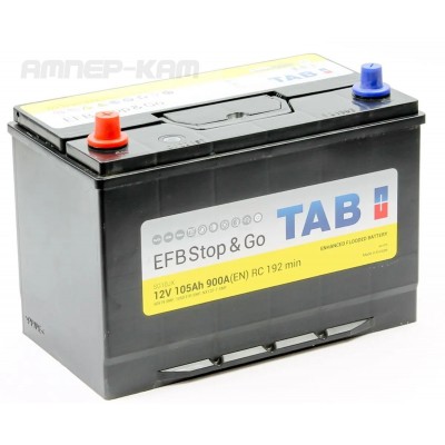 Аккумулятор TAB EFB Stop&Go 6СТ-105.1 (60519) яп.ст.