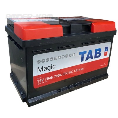 Аккумулятор TAB Magic 6СТ-75.0 низкий
