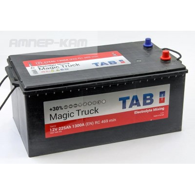 Аккумулятор TAB Magic Truck  6СТ-225 (72527) евро.конус
