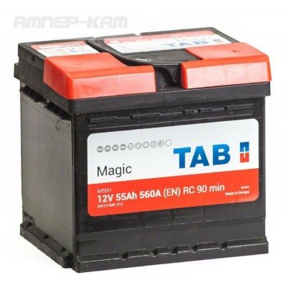 Аккумулятор TAB Magic  6СТ-55.0 uni