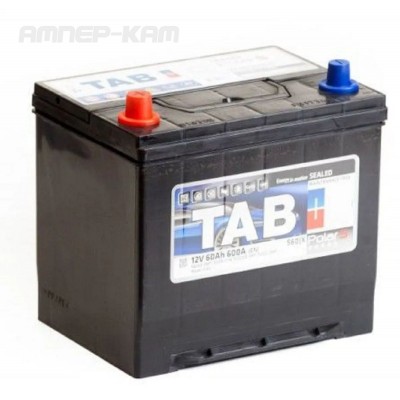 Аккумулятор TAB Polar  6СТ-60.1 (56069) яп. ст/бортик