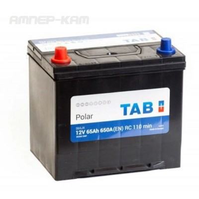 Аккумулятор TAB Polar  6СТ-65.1 (56569) яп. ст/бортик