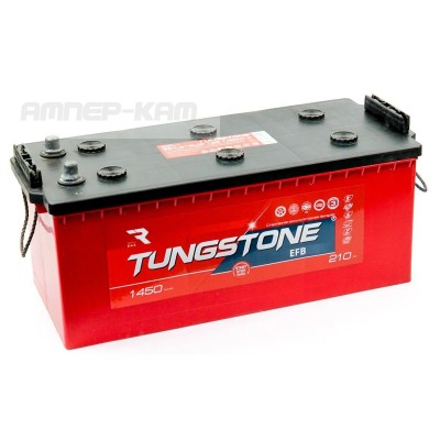 Аккумулятор TUNGSTONE EFB 6СТ -210 евро.конус