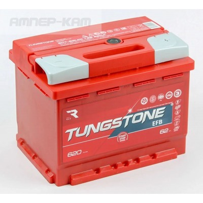 Аккумулятор TUNGSTONE EFB 6СТ -62.0
