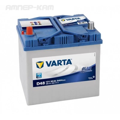 Аккумулятор VARTA Blue Dynamic 6СТ-60.1 (560 411 054) яп.ст.
