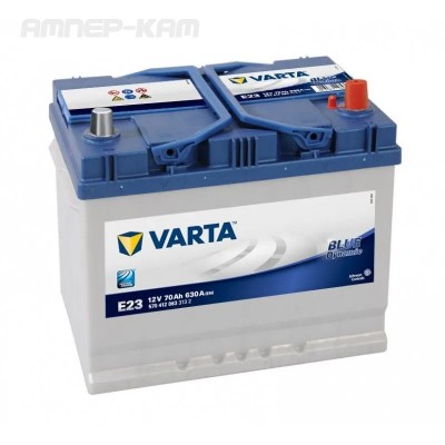 Аккумулятор VARTA Blue Dynamic 6СТ-70.0 (570 412 063) яп.ст/бортик