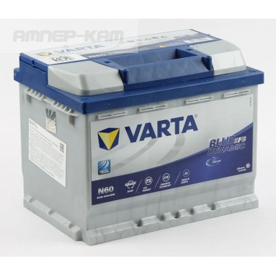 Аккумулятор VARTA Blue Dynamic  6СТ-60.0 (560 500 064) EFB