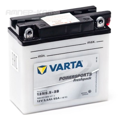 Аккумулятор VARTA POWERSPORTS FP 12V/5.5 Ач (506 011 004)