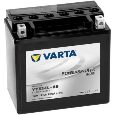 Аккумулятор VARTA POWERSPORTS  12V/12Ач (512 905 020) AGM