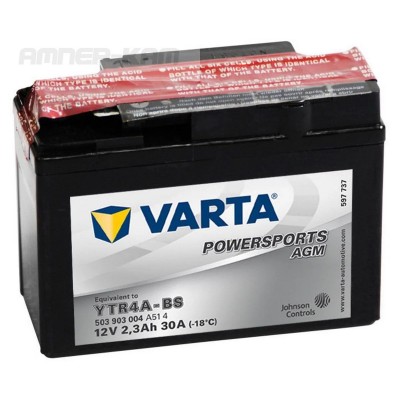 Аккумулятор VARTA POWERSPORTS  12V/2,3Ач (503 903 004) AGM