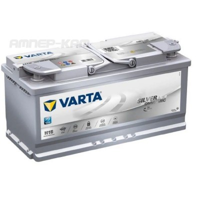 Аккумулятор VARTA Silver Dynamic  6СТ-105.0 (605 901 095) AGM