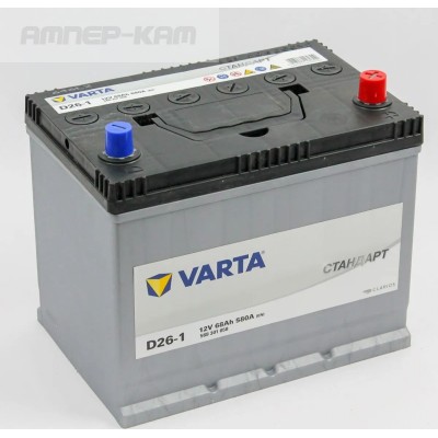 Аккумулятор VARTA Стандарт 6СТ-68.0 (568 301 058) яп.ст/бортик