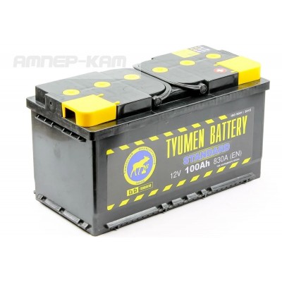Аккумулятор Тюмень STANDARD 6СТ -100.0 L
