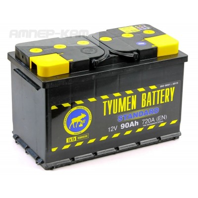 Аккумулятор Тюмень STANDARD 6СТ -90.1L